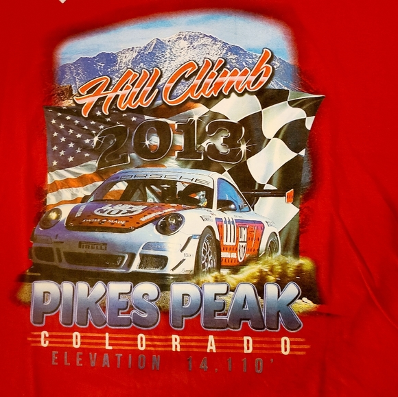Graphic Pikes Peak Colorado T Shirt - Picture 3 of 6
